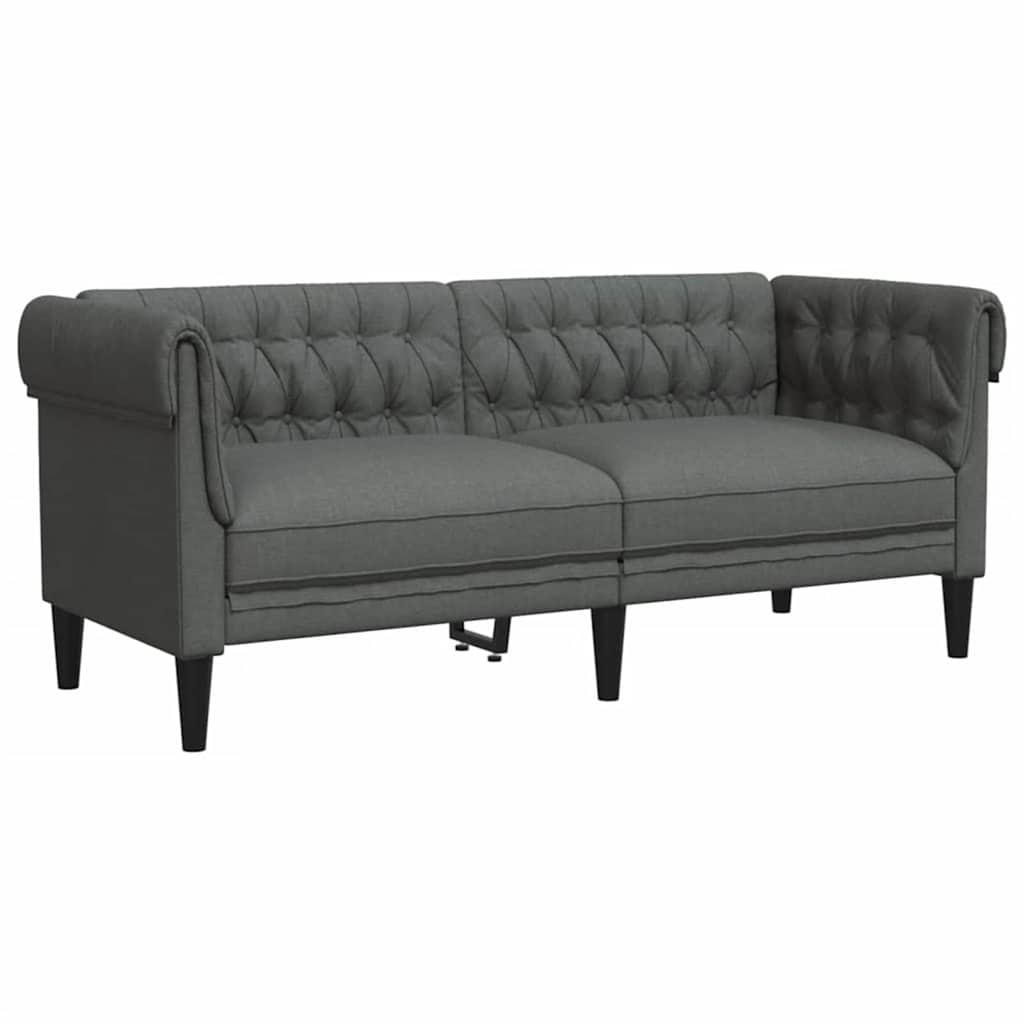 Sofa Set Dark grey Fabric